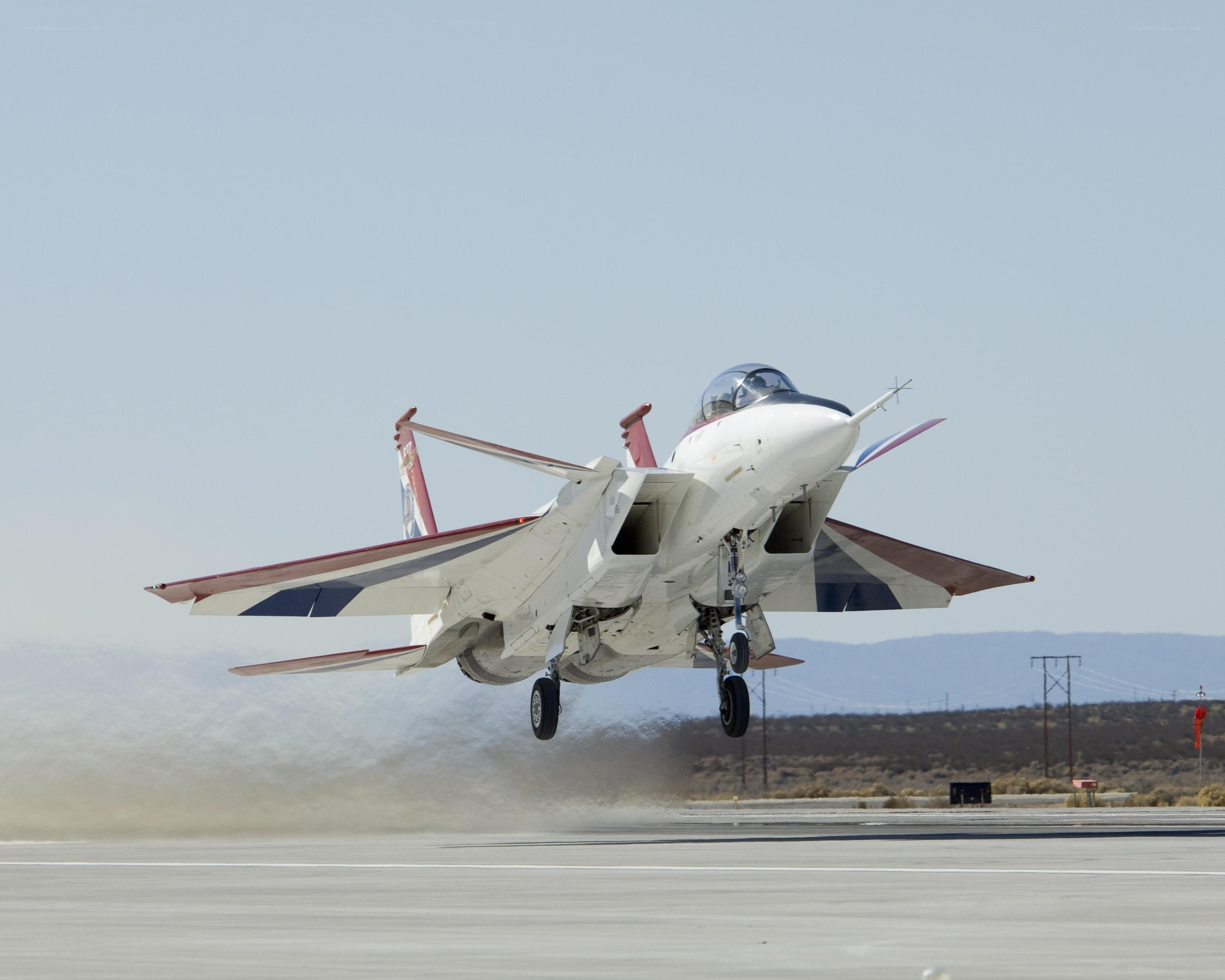 F-15 Eagle taking off