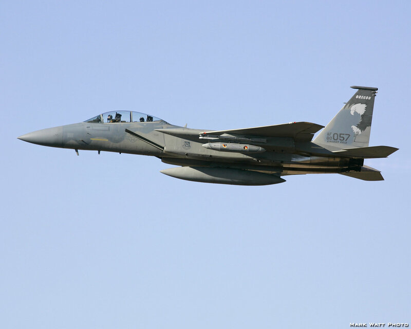 F-15 Fighter Jet — Gray, Clear