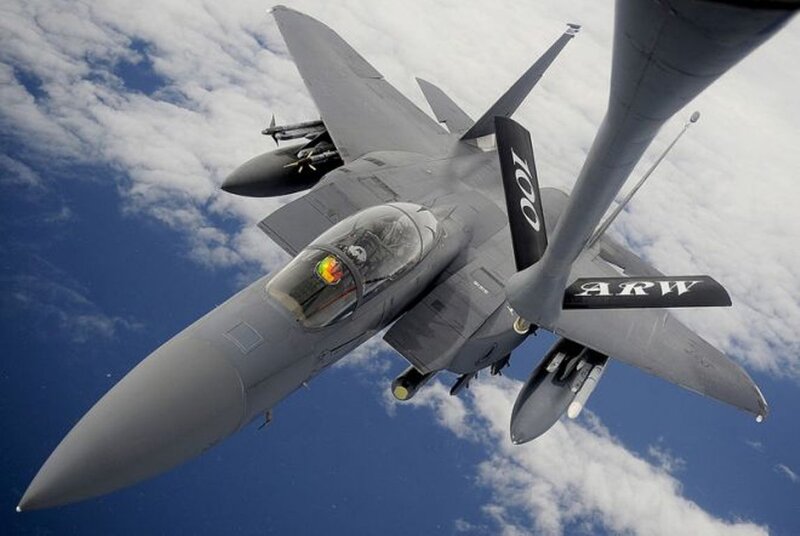 F-15 Fighter Jet — Gray, Dramatic, Photograph, Aircraft