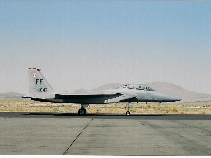 F-15 Fighter Jet — Gray, Neutral