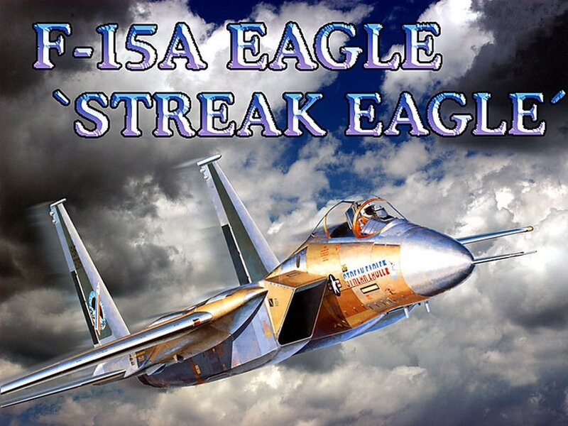 F-15A Eagle Streak Eagle