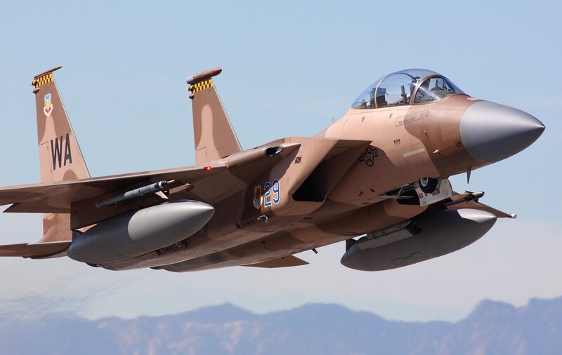 F-15e Fighter Jet — Tan