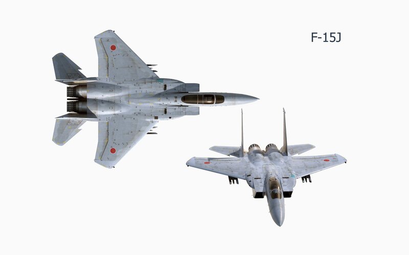 F-15J Fighter Jets