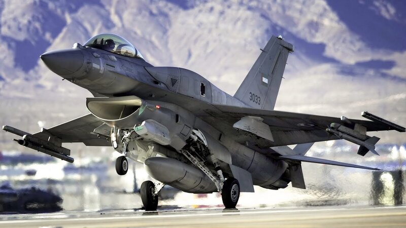 F-16 Fighter Jet — Afternoon