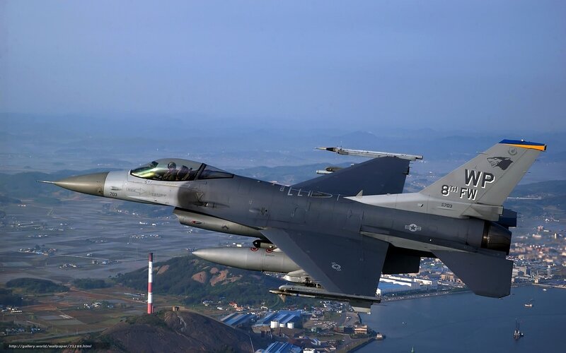 F-16 Fighter Jet — Gray, Dramatic, Morning
