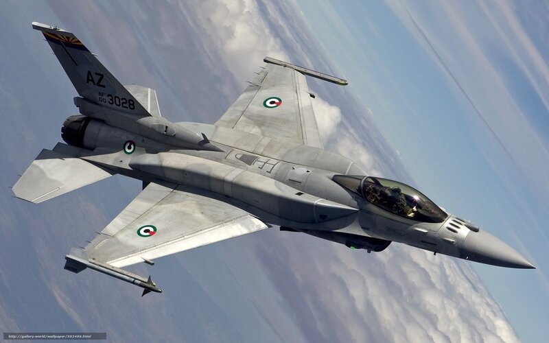 F-16 Fighter Jet — Gray, Dramatic, Photograph, Clouds, Sky