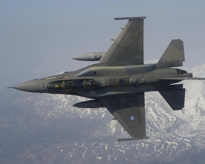 F-16 Fighter Jet — Gray, Dramatic, Photograph, Pilot
