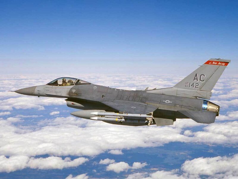 F-16 Fighter Jet — Gray, Dynamic, Photograph, Pilot, Missiles
