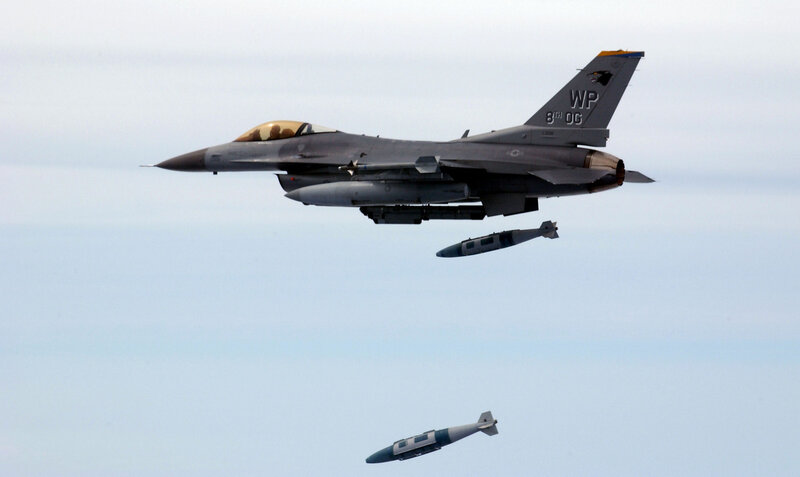 F-16 Fighter Jet — Gray, Neutral