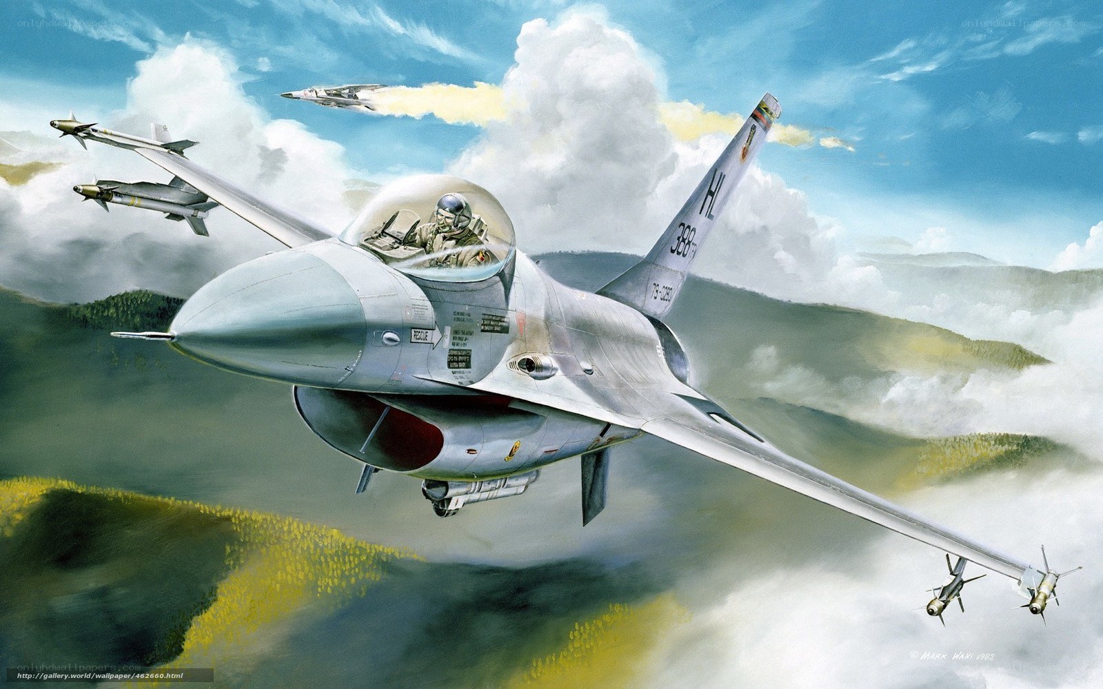 F-16 Fighting Falcon in combat