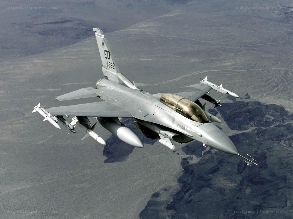 F-16 Fighting Falcon in flight