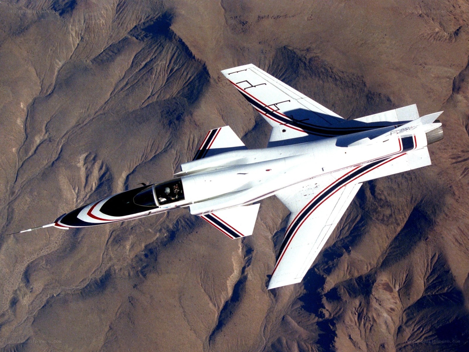 F-16 jet in flight
