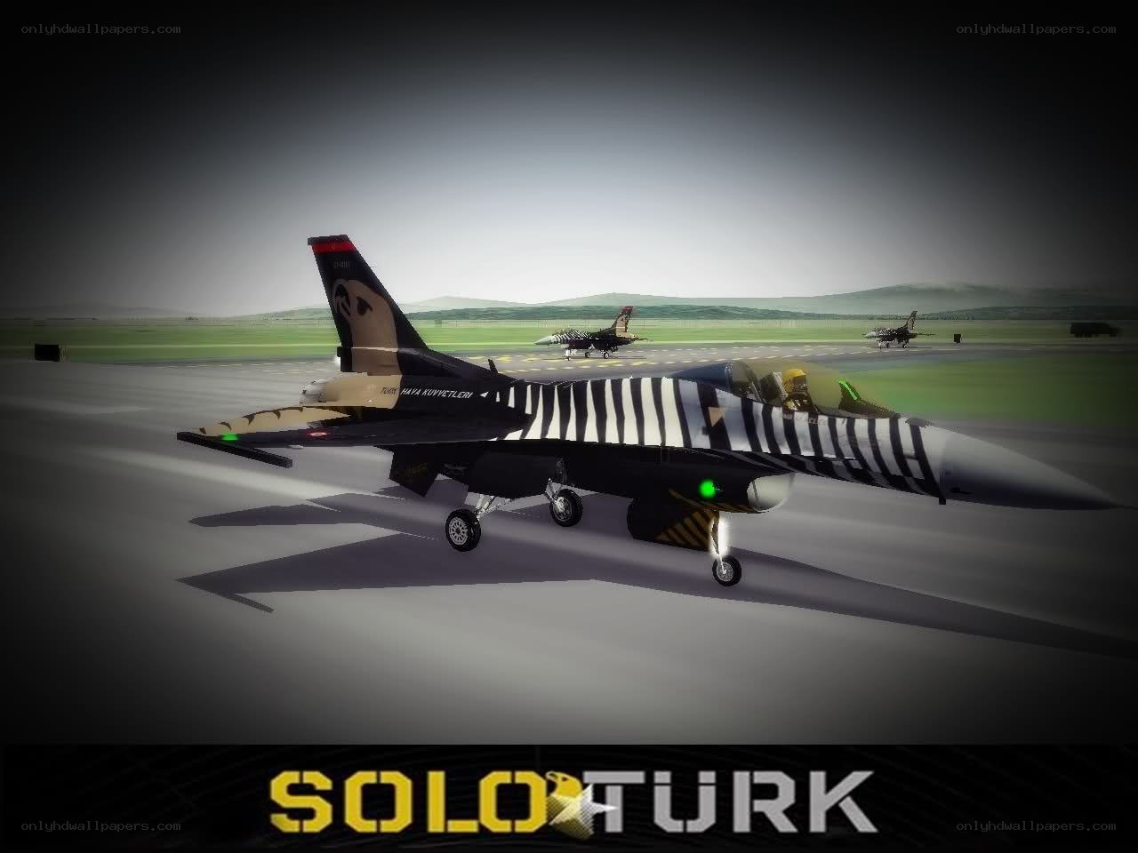 F-16 with zebra livery