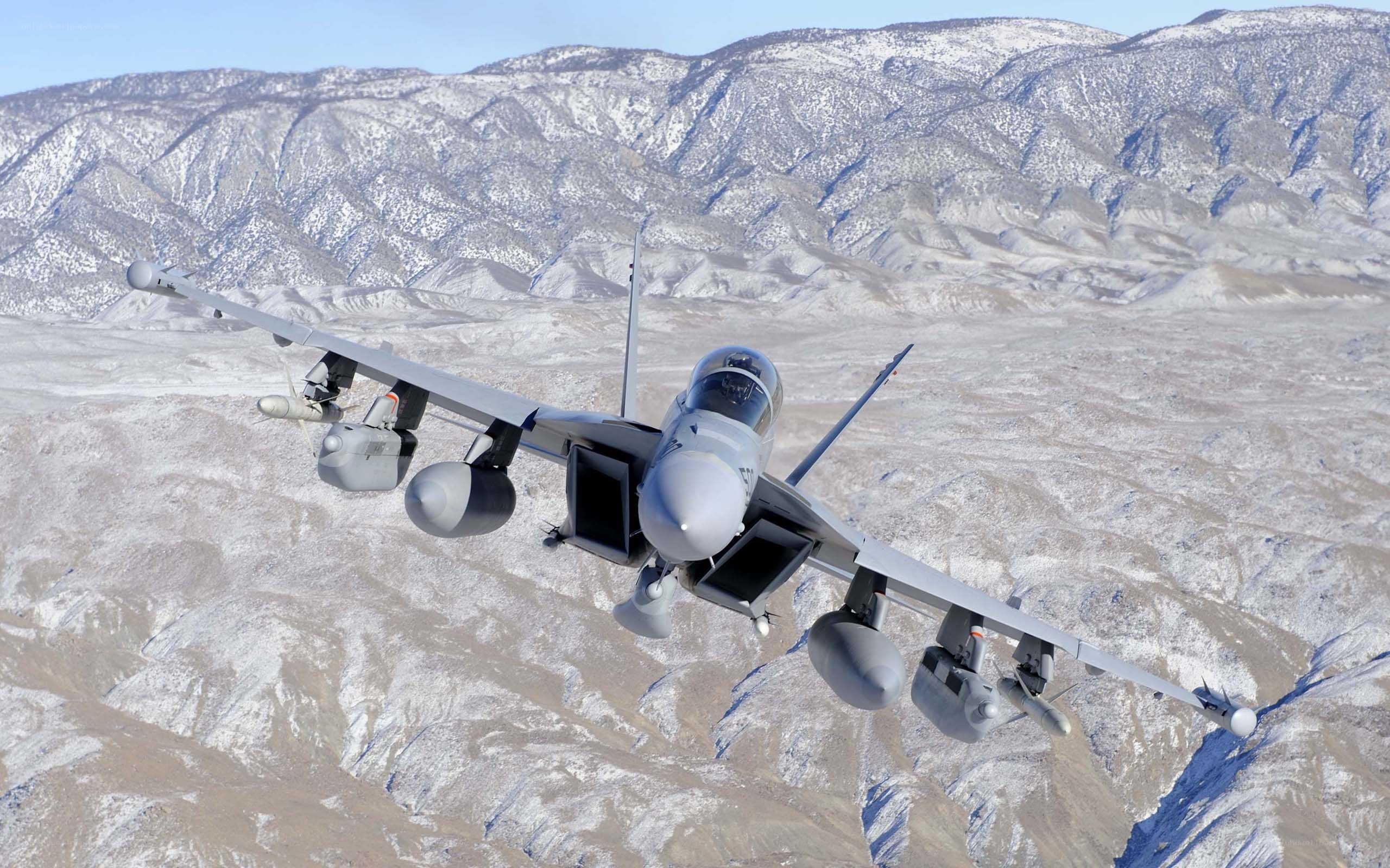 F-18 Hornet in flight