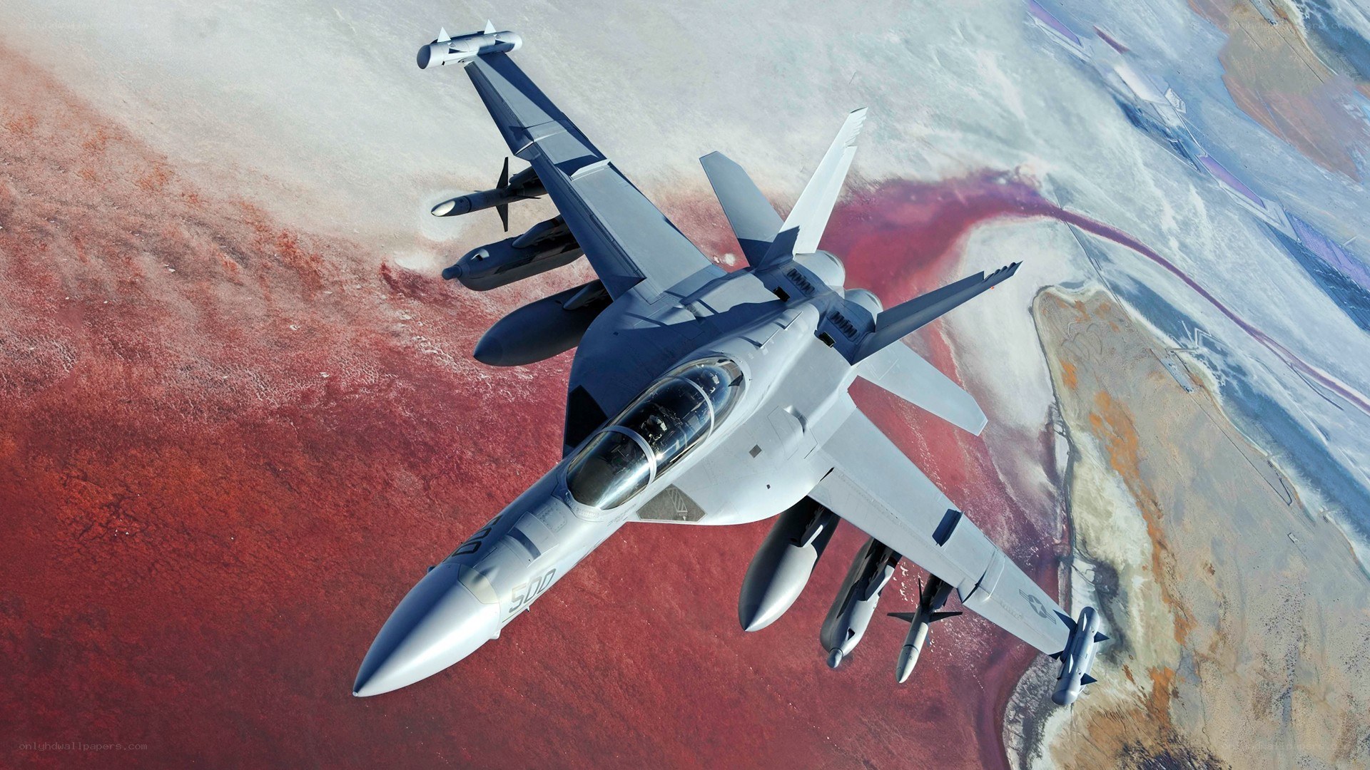 F-18 Hornet in flight