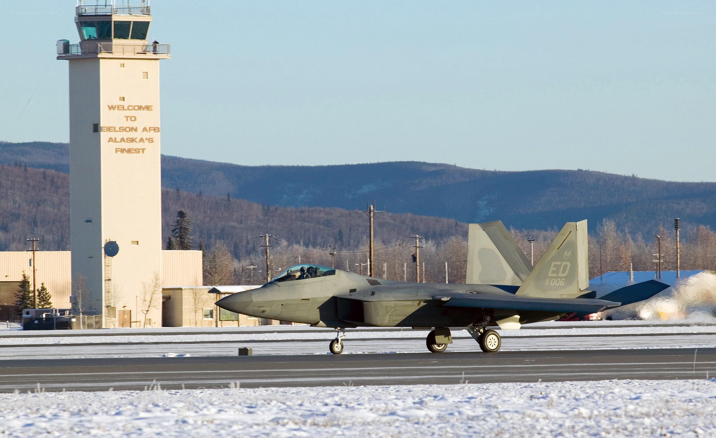 F-22 Raptor at Eielson AFB
