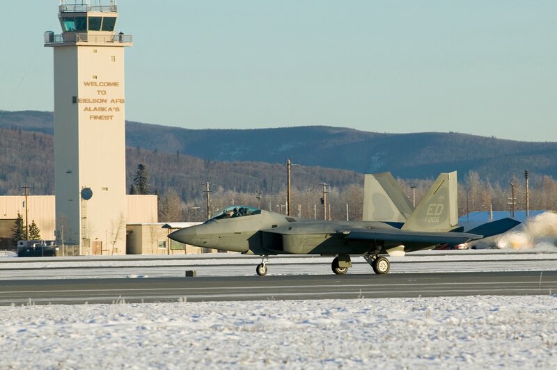 F-22 Raptor at Eielson AFB