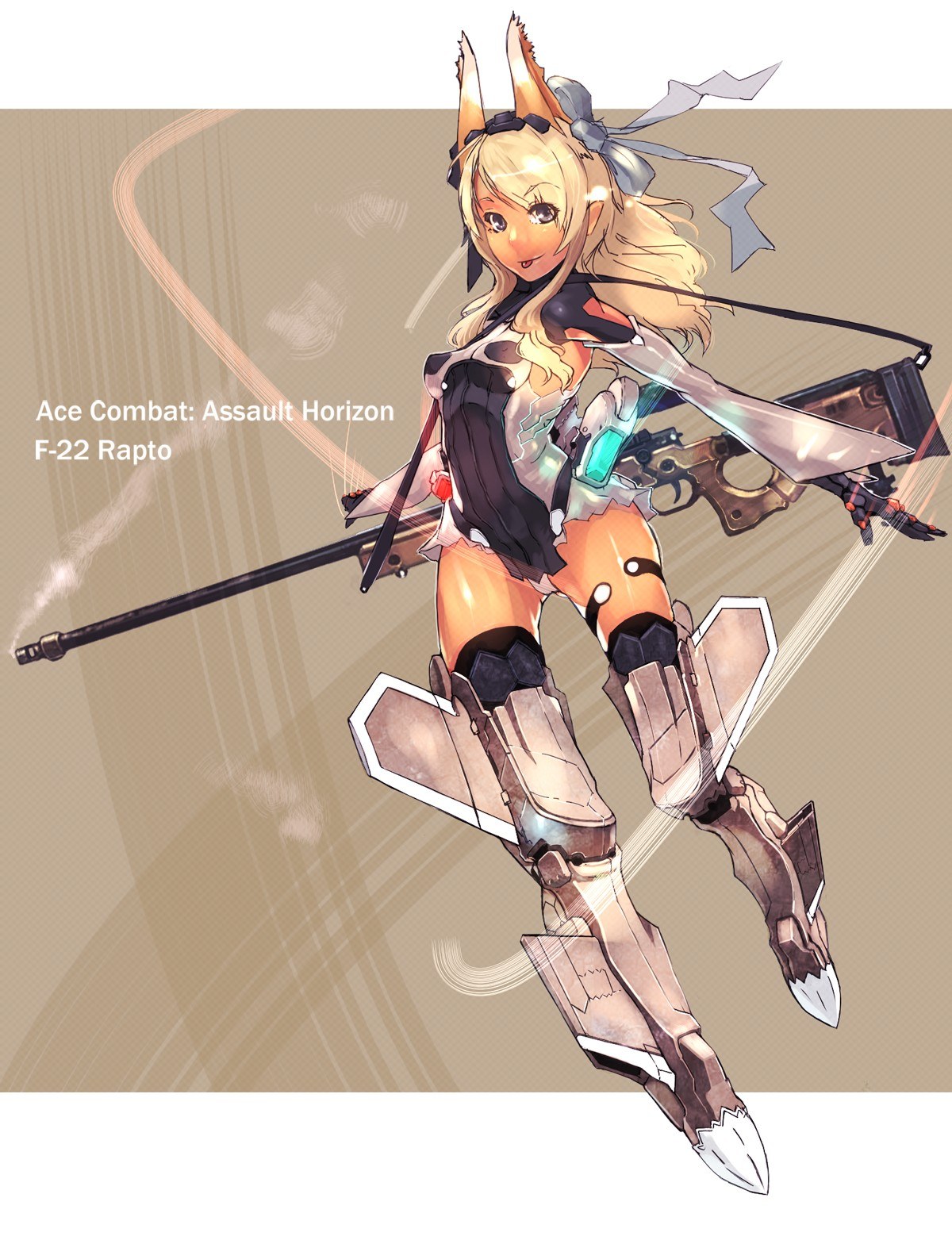 F-22 Raptor character art