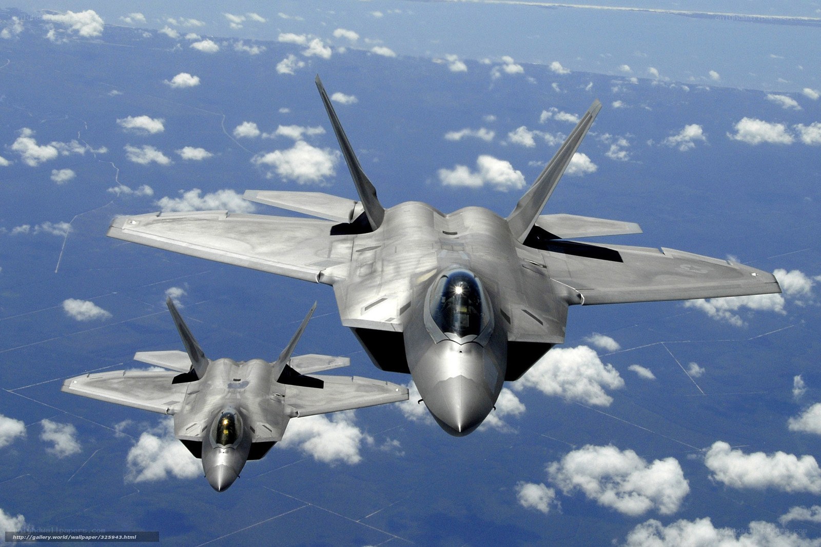F-22 Raptor fighter jets