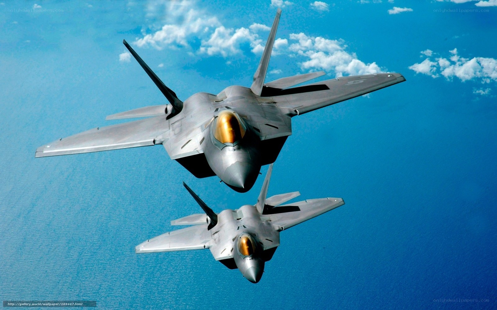 F-22 Raptor fighter jets