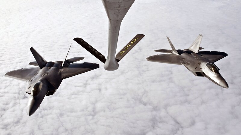 F-22 Raptor Fighters