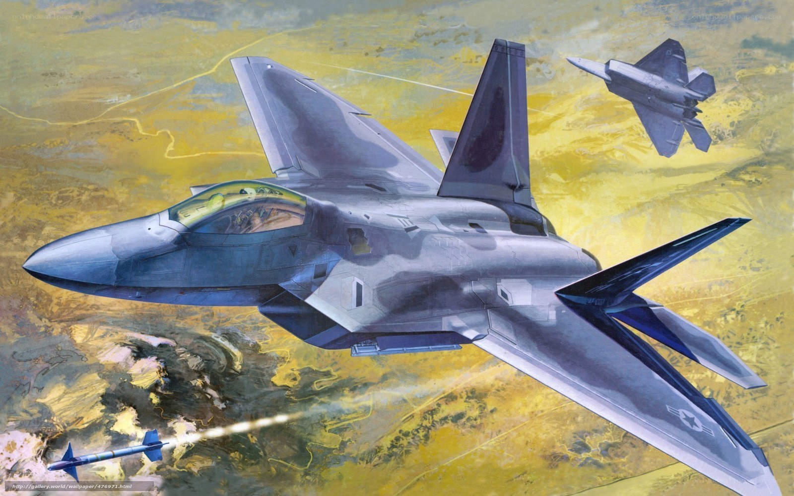 F-22 Raptor in combat