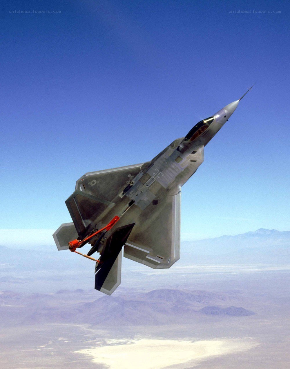 F-22 Raptor in flight