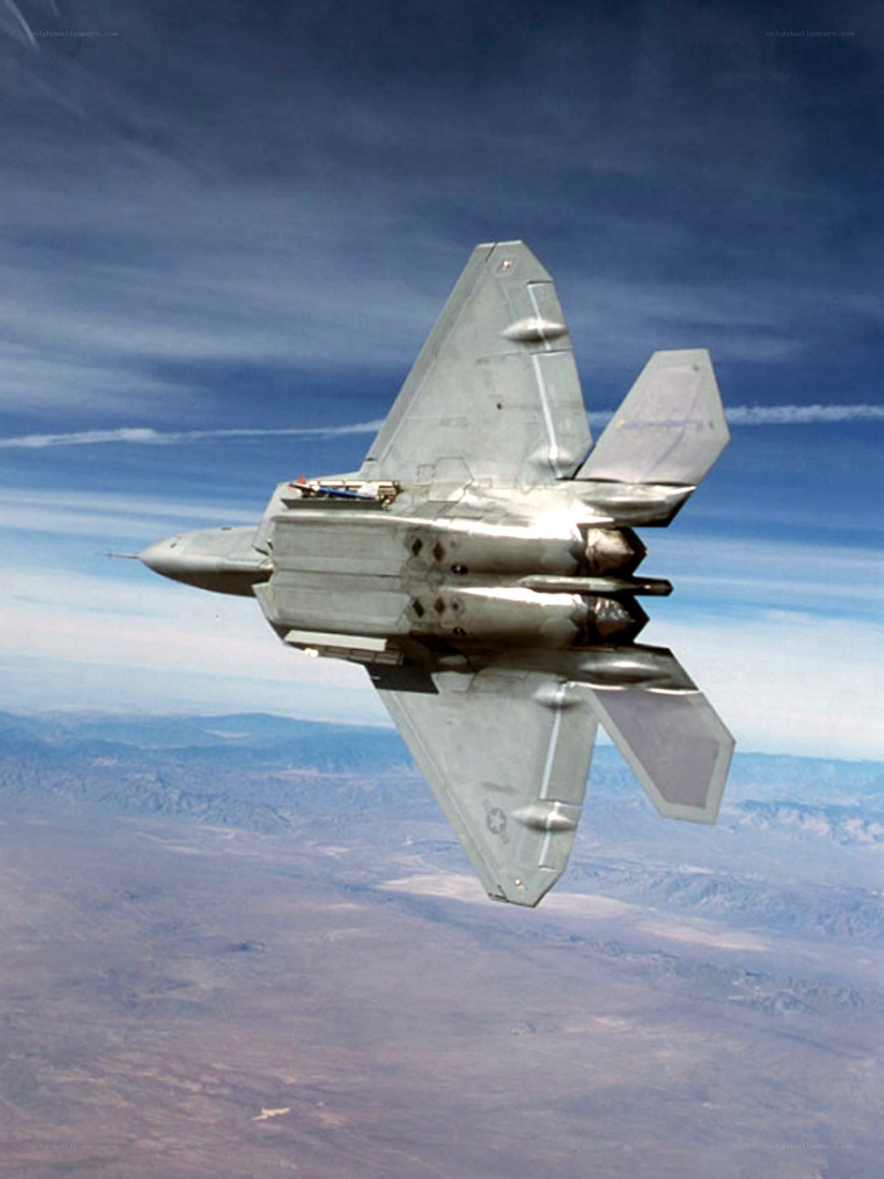 F-22 Raptor in flight