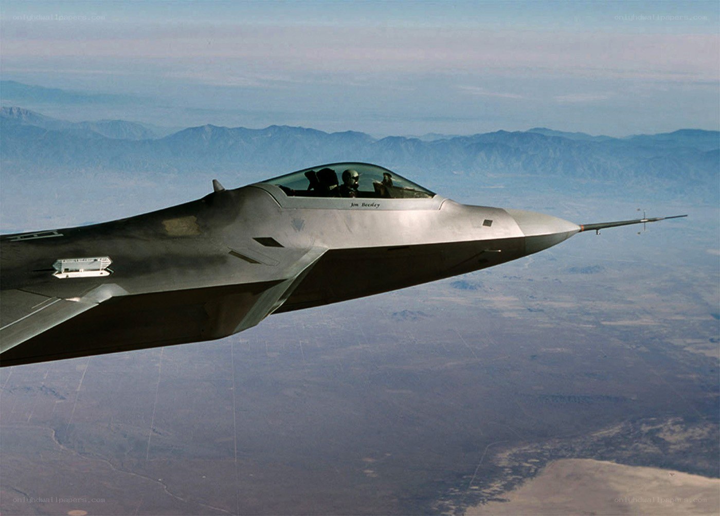 F-22 Raptor in flight