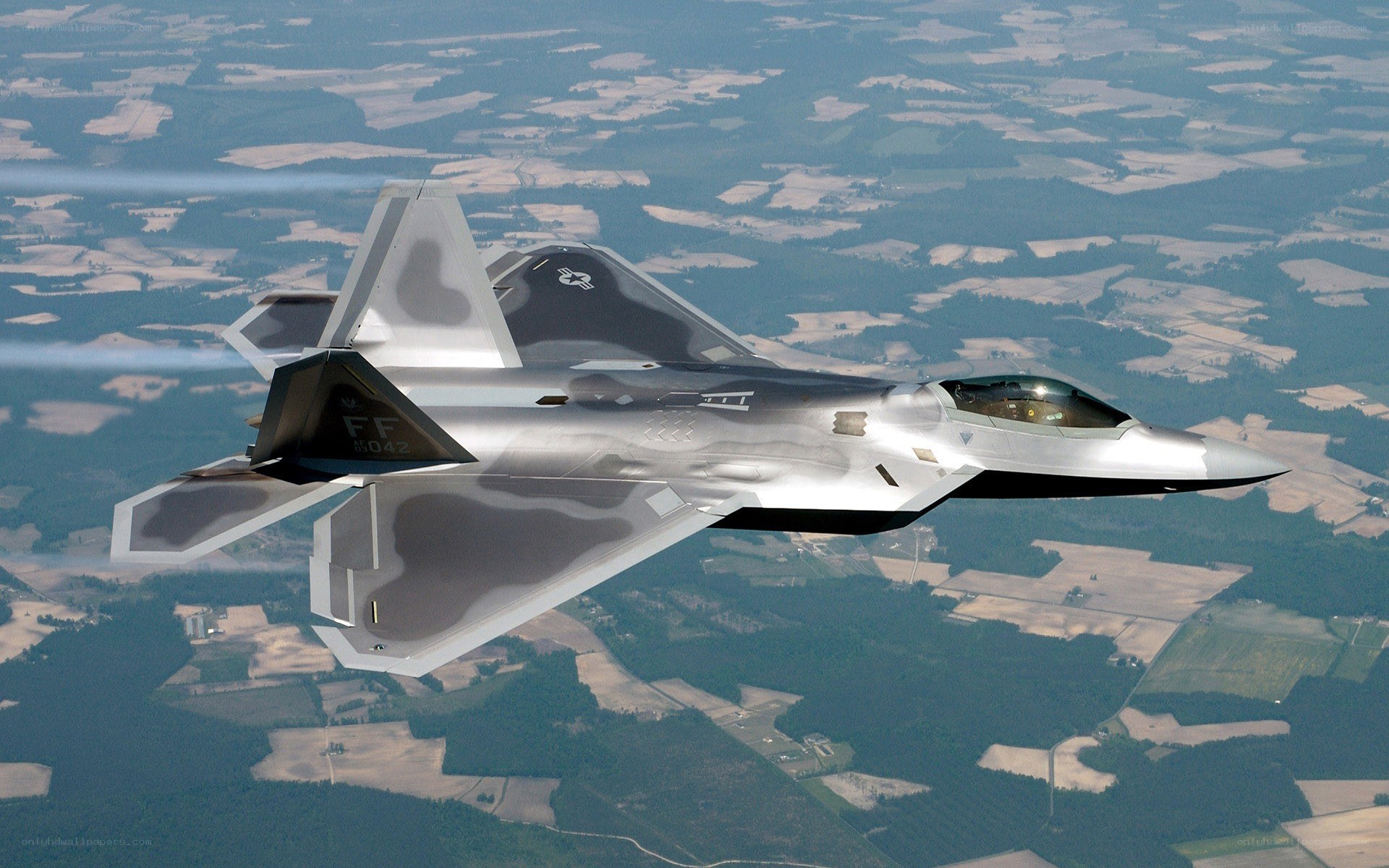 F-22 Raptor in flight