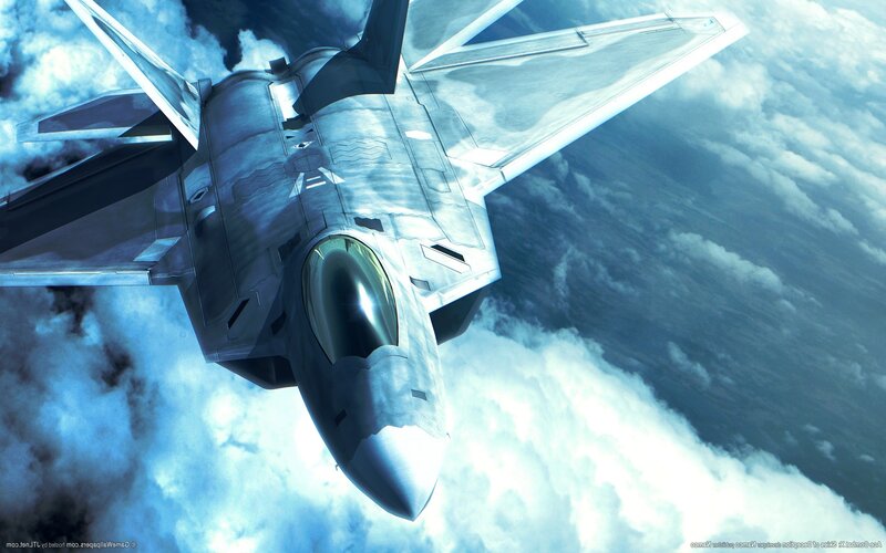 F-22 Raptor in flight