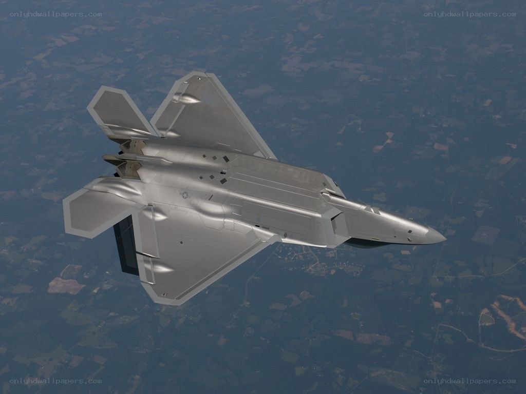 F-22 Raptor in flight