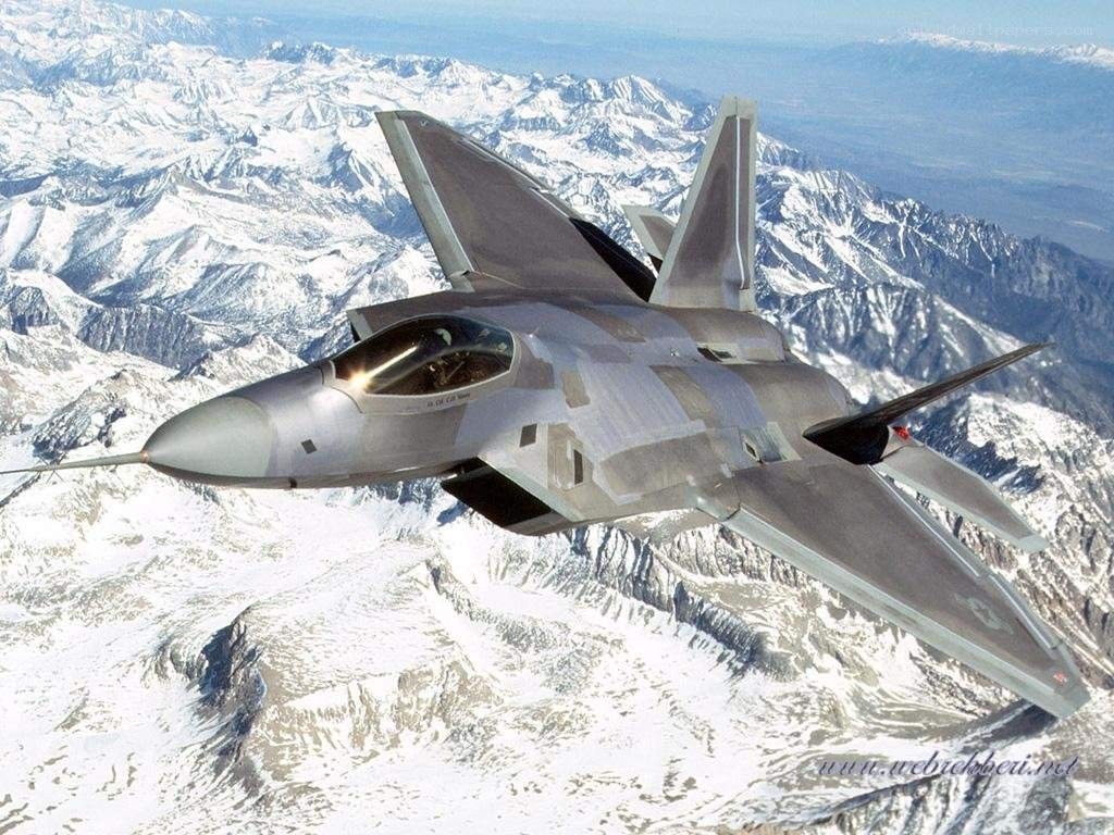 F-22 Raptor in flight