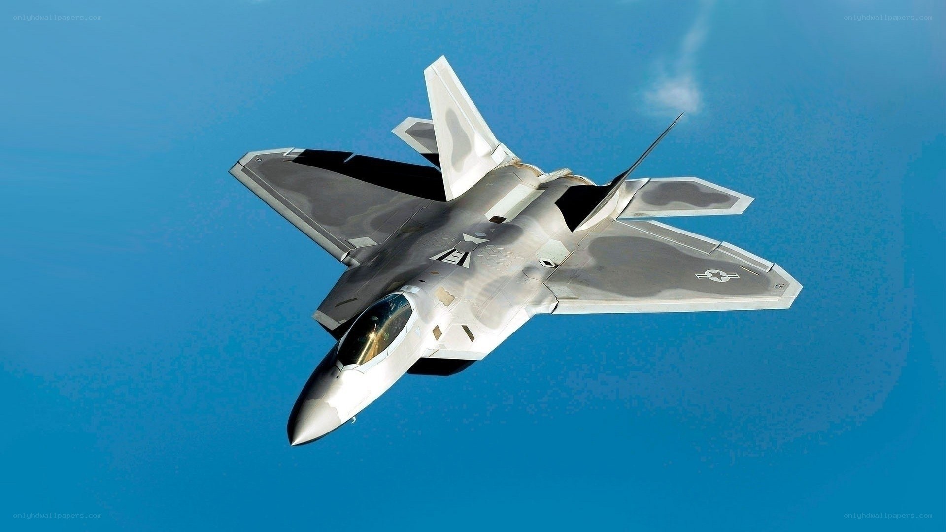 F-22 Raptor in flight