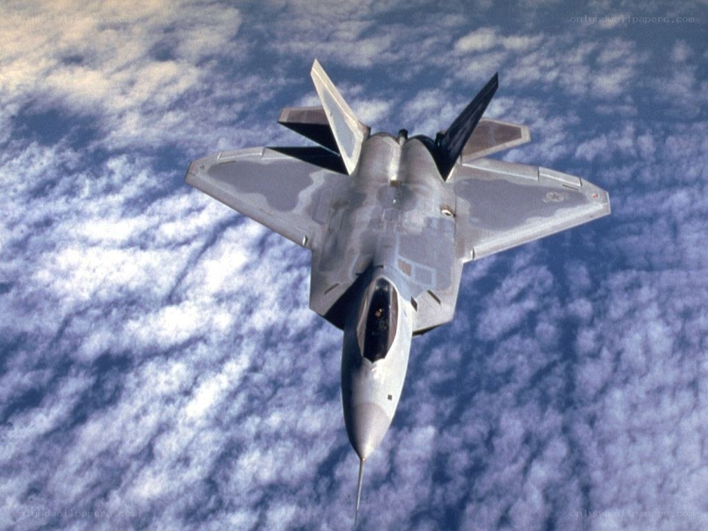F-22 Raptor in flight
