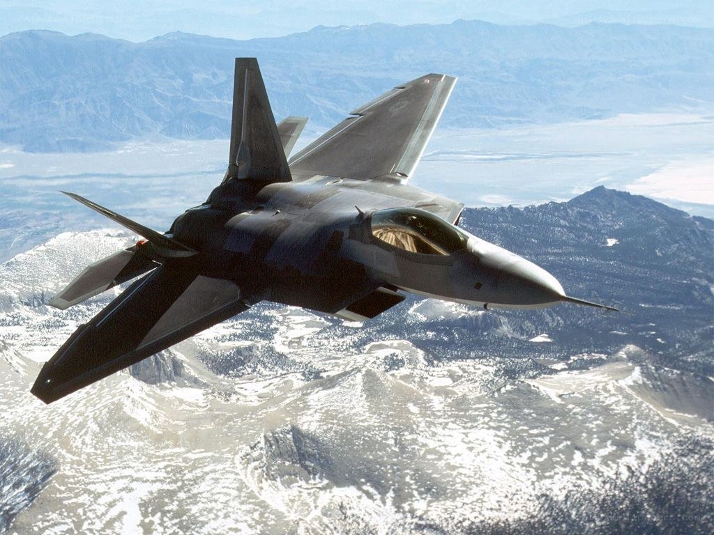 F-22 Raptor in flight