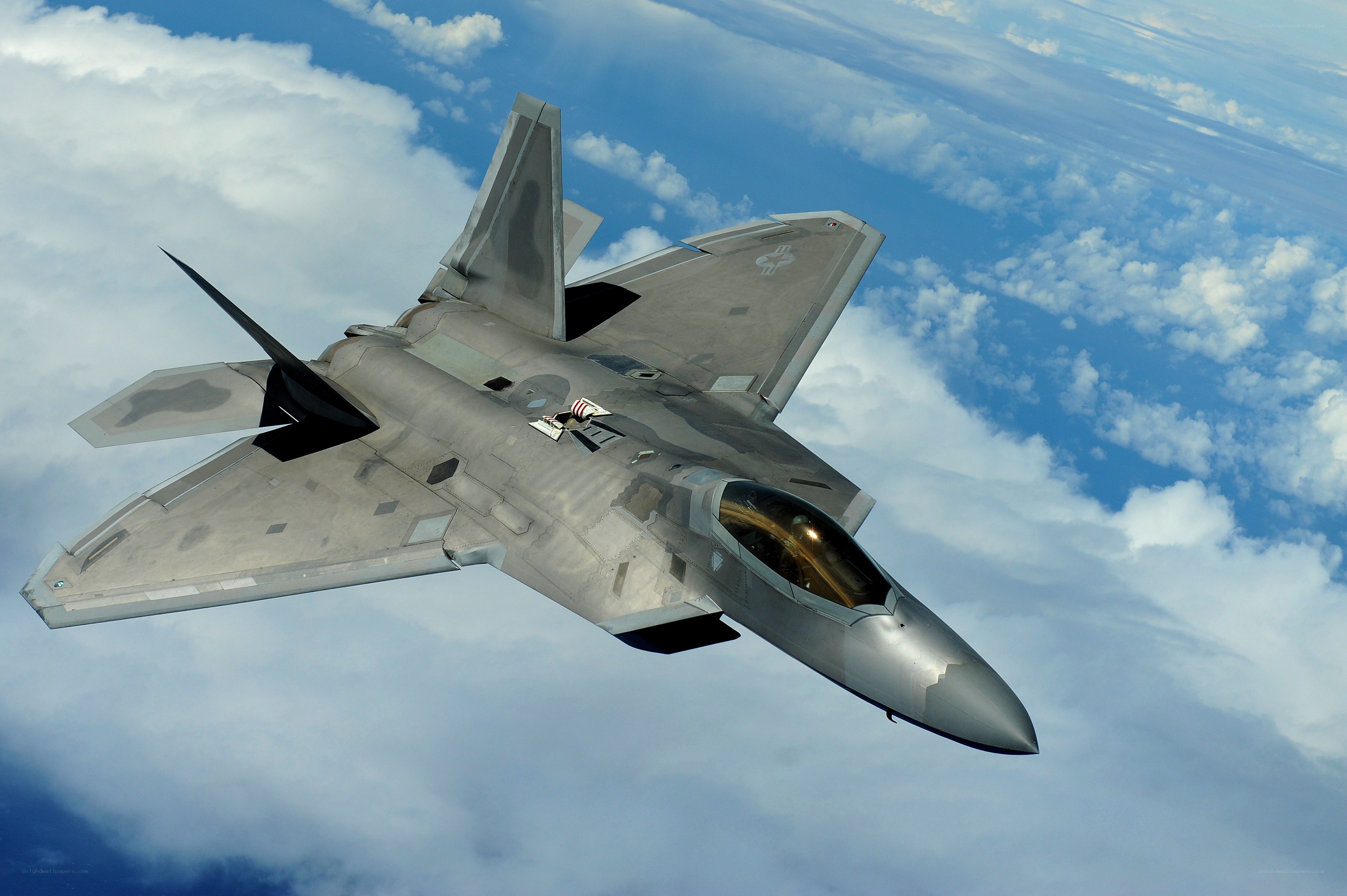 F-22 Raptor in flight