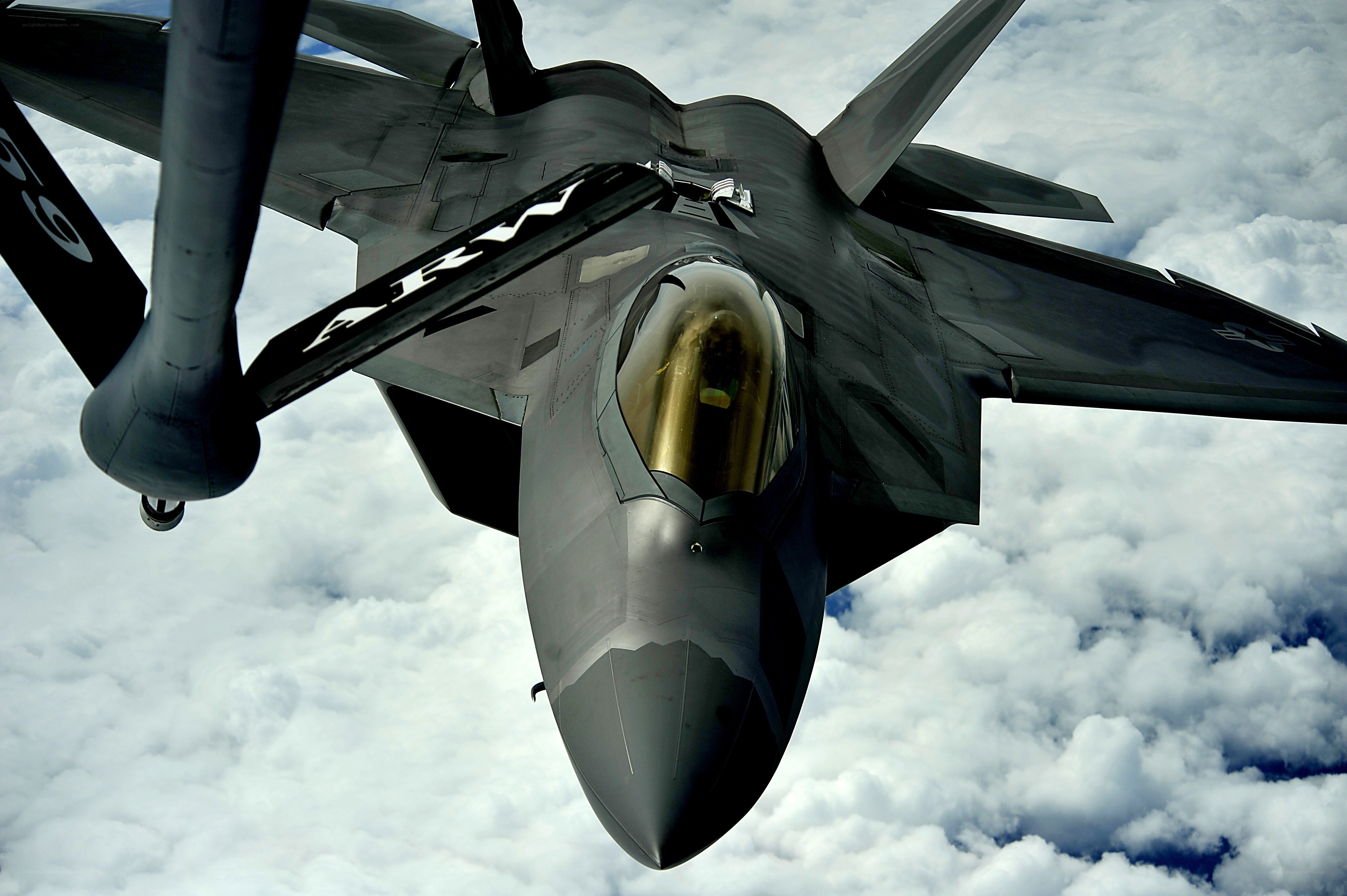 F-22 Raptor in flight
