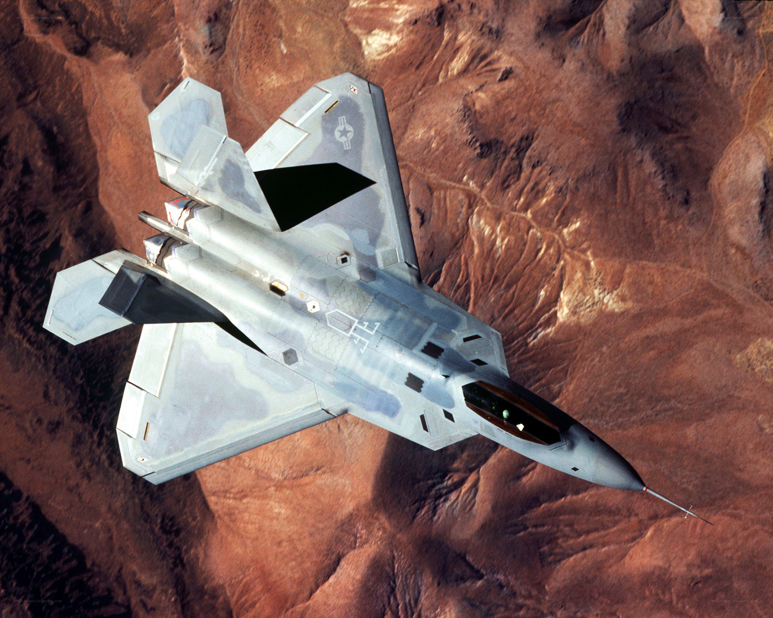 F-22 Raptor in flight