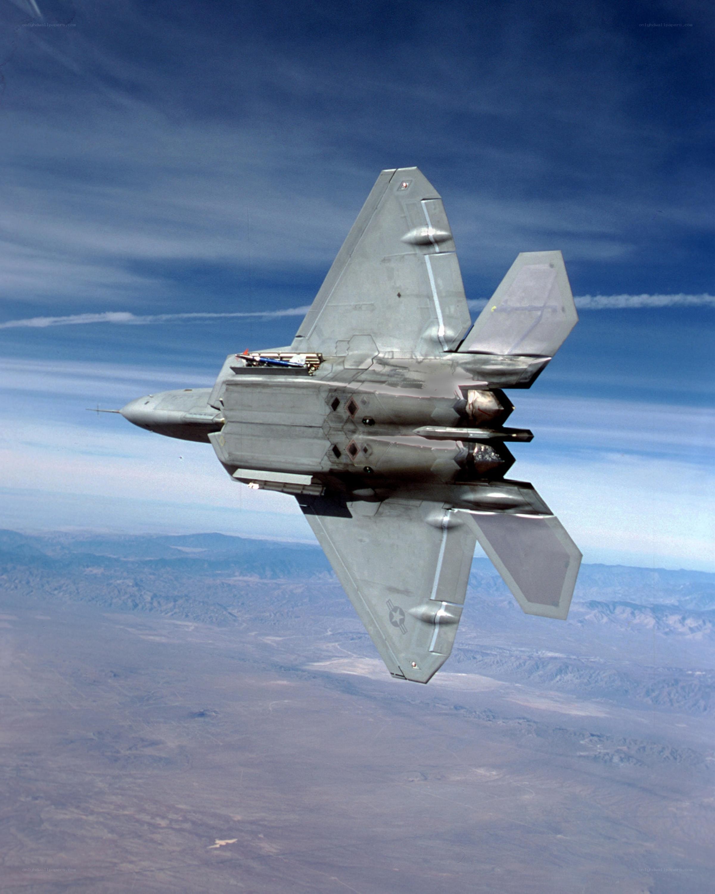 F-22 Raptor in flight