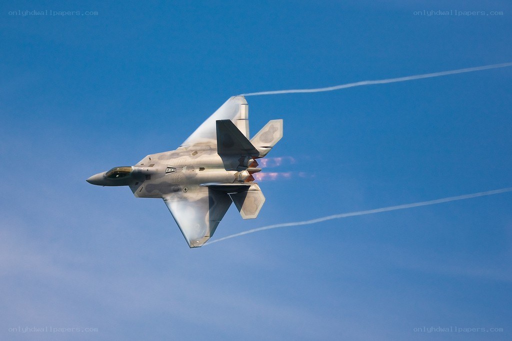 F-22 Raptor in flight