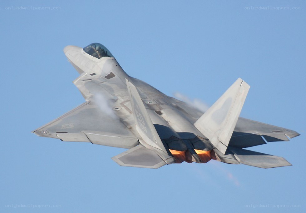 F-22 Raptor in flight