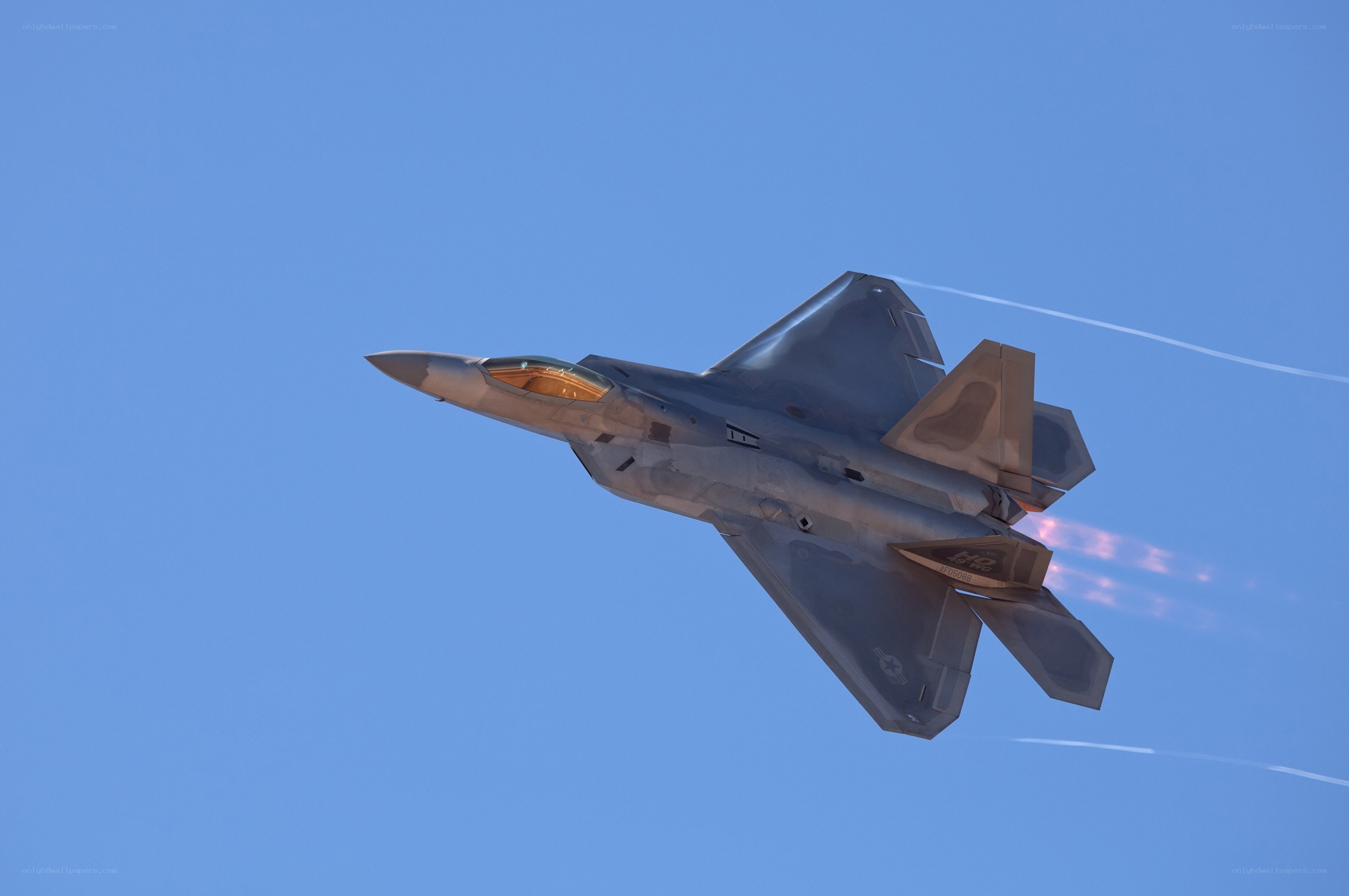F-22 Raptor in flight
