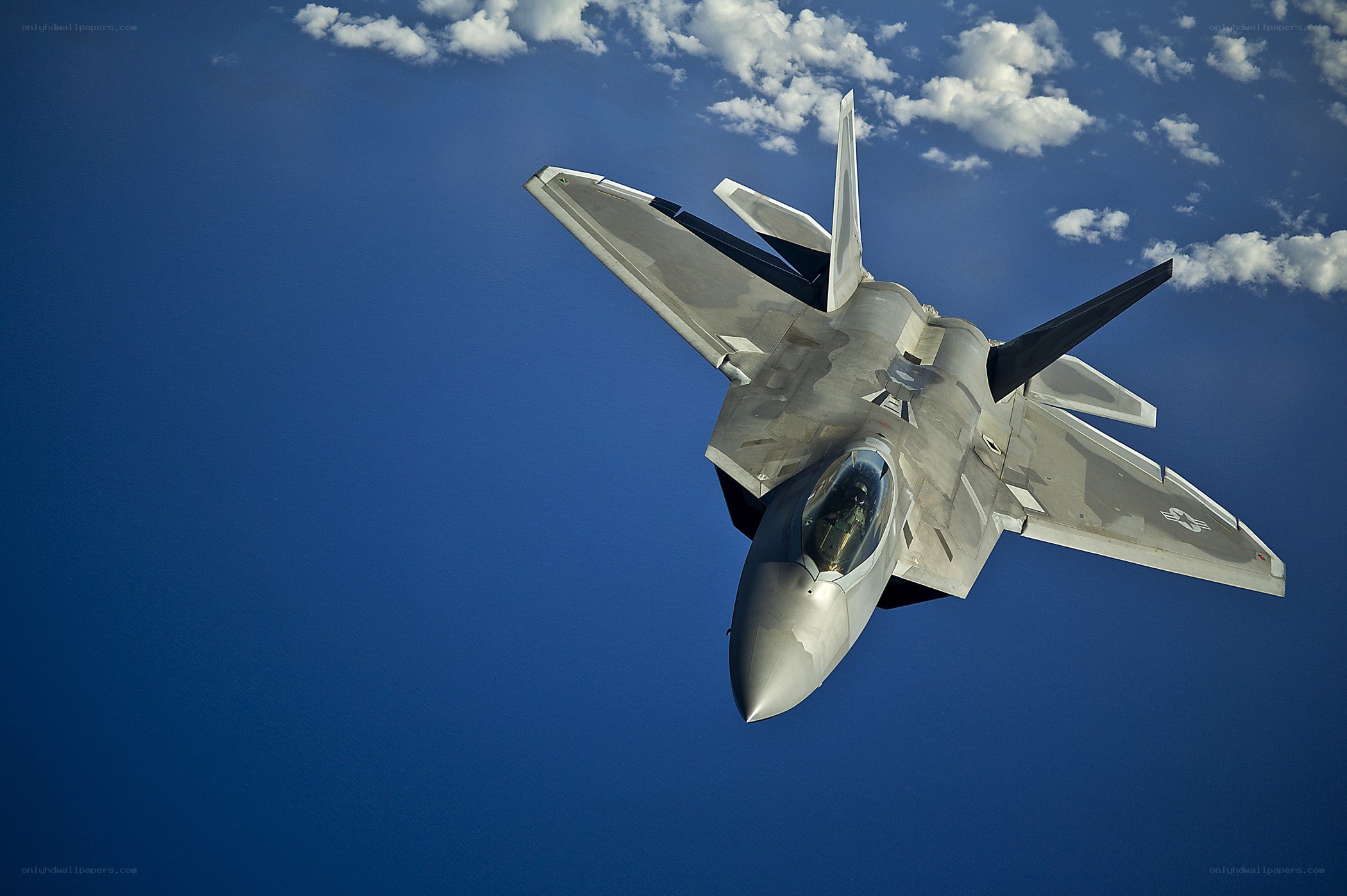 F-22 Raptor in flight