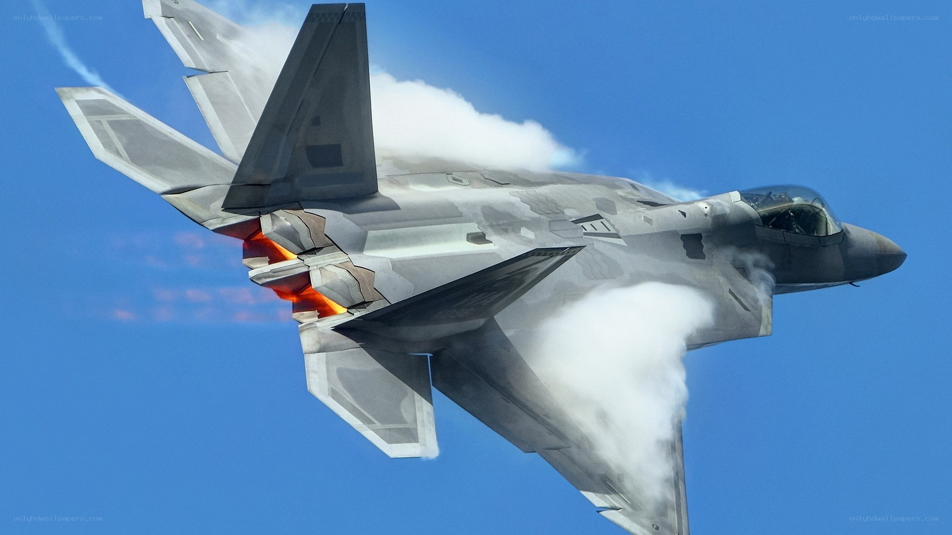 F-22 Raptor in flight