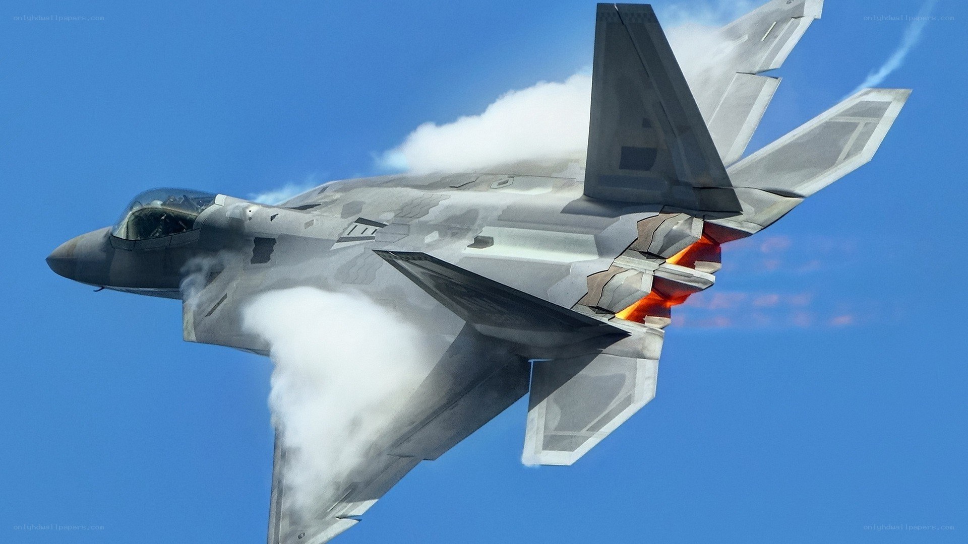 F-22 Raptor in flight