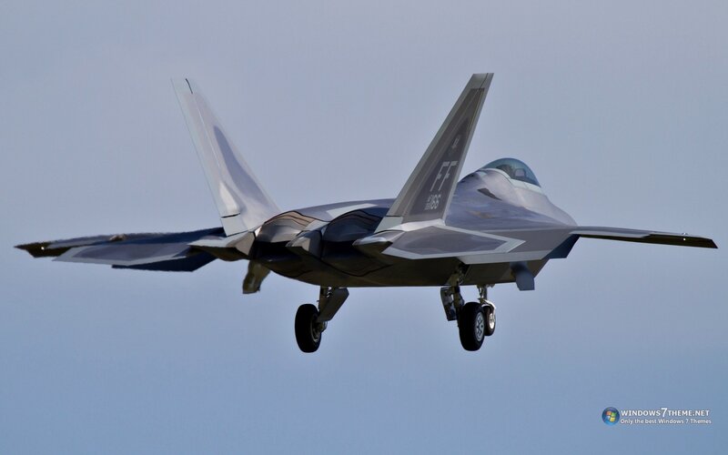 F-22 Raptor in flight