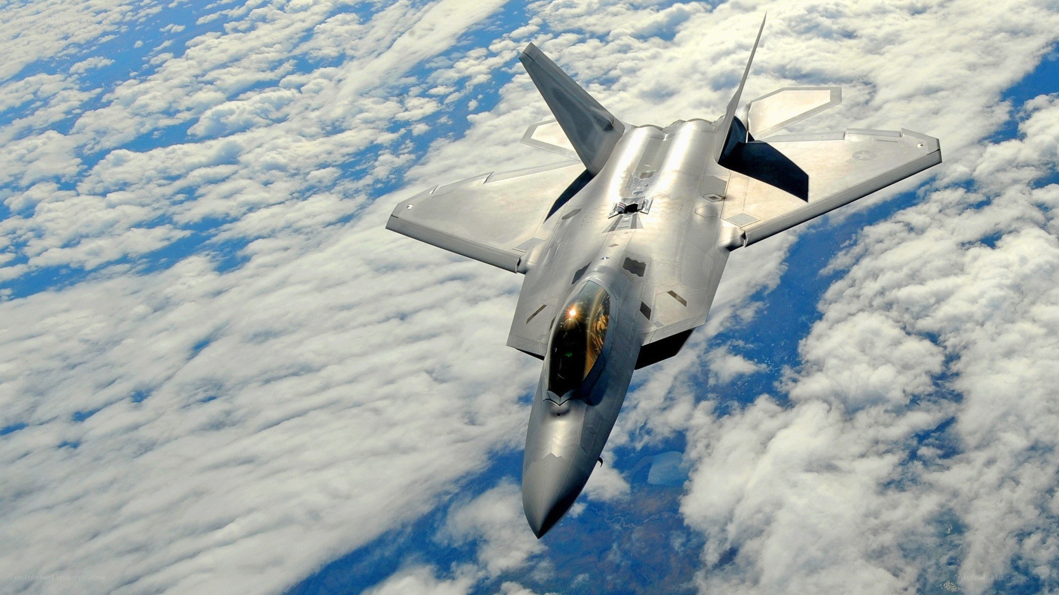 F-22 Raptor in flight