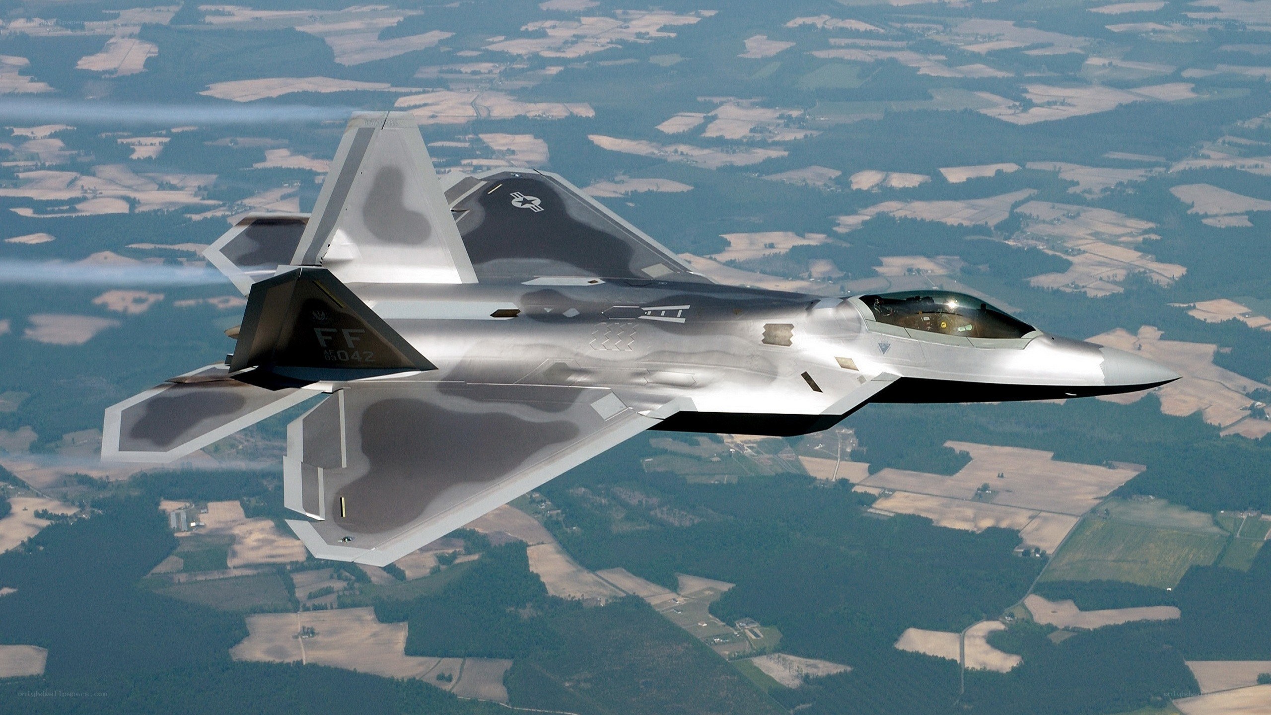 F-22 Raptor in flight