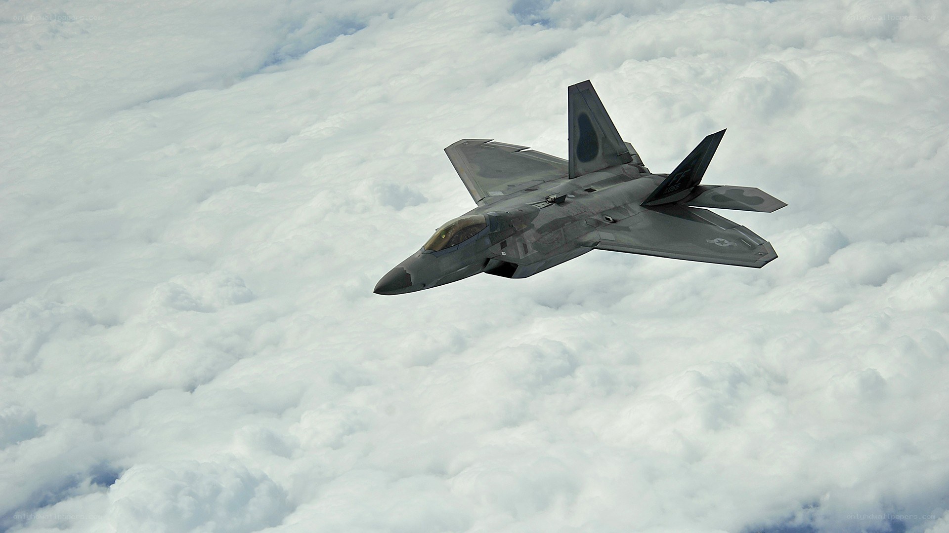 F-22 Raptor in flight